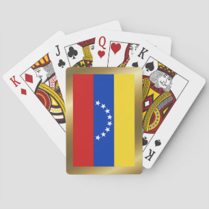 Venezolaanse vlagspelkaarten speelkaarten