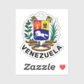 Venezolaanse wapenmantel sticker (Vel)