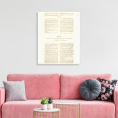 Venezuela 2 canvas afdruk (Insitu (Woonkamer))