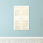 Venezuela 2 canvas afdruk (Insitu (Houten vloer))