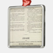 Venezuela 2 metalen ornament (Links)