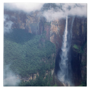Venezuela, Angel Falls, Nationaal park Canaima Tegeltje