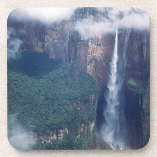Venezuela, Angel-Herfsten, Nationaal Park Canaima Bier Onderzetter (Voorkant)