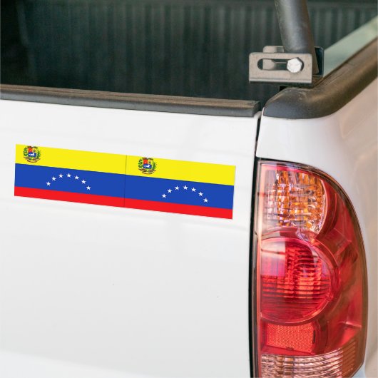 Venezuela Bumpersticker (Op Truck)