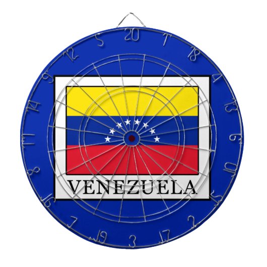 Venezuela Dartbord (Voorkant)