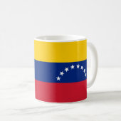 Venezuela Drapeau Céramique café Mug (Devant droit)