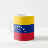 Venezuela Drapeau Céramique café Mug (Devant gauche)
