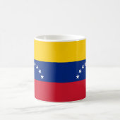 Venezuela Drapeau Céramique café Mug (Centre)