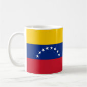 Venezuela Drapeau Céramique café Mug (Gauche)