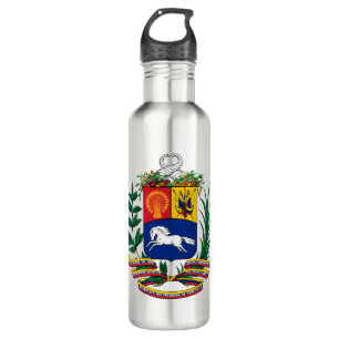 venezuela embleem waterfles 