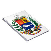 venezuela emblem notitieboek (Rechterzijde)