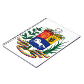 venezuela emblem notitieboek (Linkerzijde)
