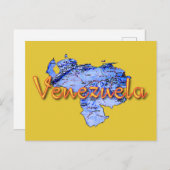 Venezuela Feestdagenkaart (Voorkant / Achterkant)