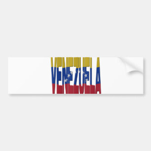 Venezuela flag bumpersticker