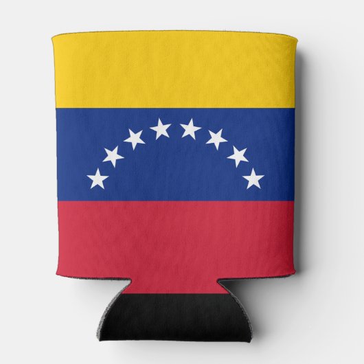 Venezuela flag custom can cooler (Achterkant)