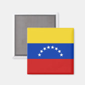 Venezuela Flag Magnet Magneet (Voorkant / Achterkant)