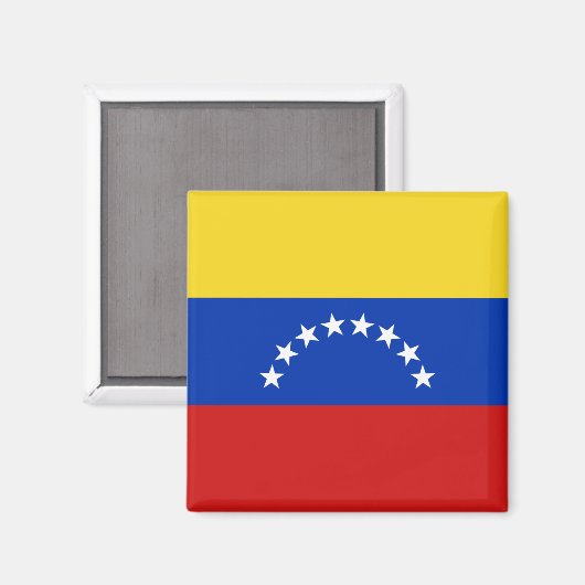 Venezuela Flag Magnet Magneet (Voorkant / Achterkant)