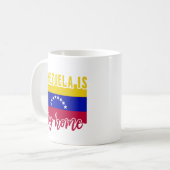 Venezuela Flag Pride Koffiemok (Voorkant links)