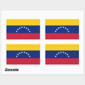 Venezuela flag stickers (Feuille)