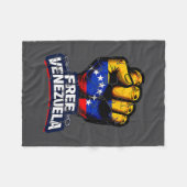 Venezuela Flag Venezuela Libre 2026  Fleece Deken (Voorkant (Horizontaal))