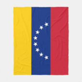 Venezuela Fleece Deken (Voorkant)