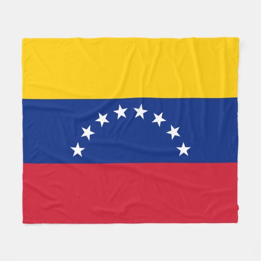 Venezuela Fleece Deken (Voorkant (Horizontaal))