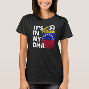 Venezuela in mijn dna - Venezolaanse vlag Venezuel T-shirt
