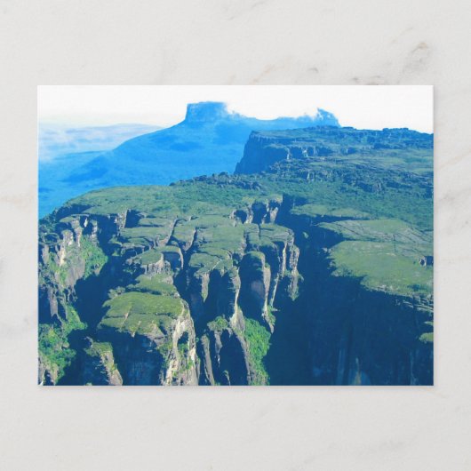Venezuela - Landschap van het vliegtuig - Fine Art Briefkaart (Voorkant)