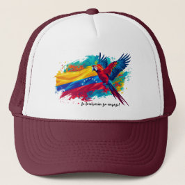 Venezuela libre – Orgullo venezolano 🇻🇪 Trucker Pet