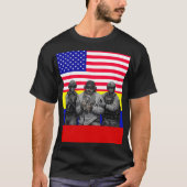 Venezuela Libre T-shirt Capturé en Direct Maduro (Devant)