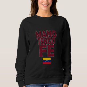 Venezuela Mano tengo Fe Vinotinto Tshirt voor Vrou