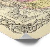 Venezuela, New Granada en Ecuador Poster (Hoek)