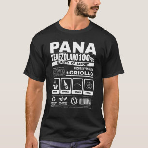Venezuela Pana 100% Venezolano T-shirt
