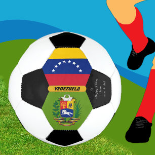 Venezuela Personnalisé, Drapeau, Photo Bal De Foot