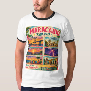 Venezuela Postzegel Maracaibo Estado Zulia Tropisc T-shirt