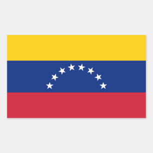 Venezuela Rechthoekige Sticker