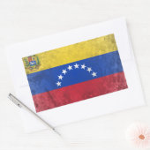 Venezuela Rechthoekige Sticker (Envelop)