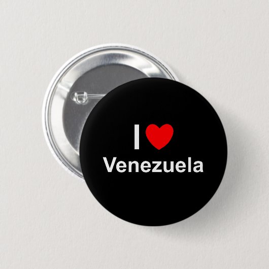 Venezuela Ronde Button 5,7 Cm (Voorkant /achterkant)