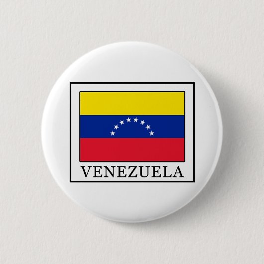 Venezuela Ronde Button 5,7 Cm (Voorkant)