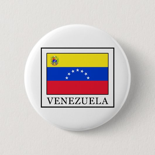Venezuela Ronde Button 5,7 Cm (Voorkant)