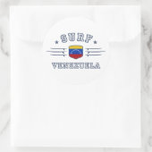 Venezuela Ronde Sticker (Tas)