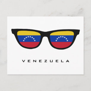 Venezuela Shades texte personnalisé et carte posta