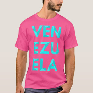Venezuela Shirt Novelty Origami Art Style Gift T-s