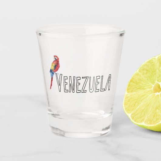 Venezuela Shot Glas (Voorkant)