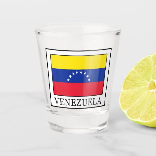 Venezuela Shot Glas (Voorkant)