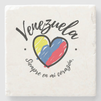 Venezuela Siempre en Mi Corazon Stenen Onderzetter