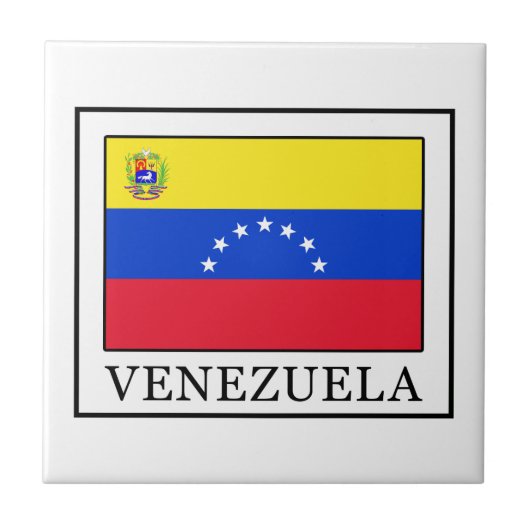 Venezuela Tegeltje (Voorkant)