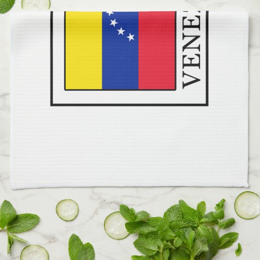 Venezuela Theedoek (Gevouwen)