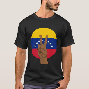 Venezuela Trotse Venezolaanse vlag Hispanic Peace T-shirt