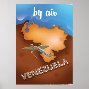 venezuela vintage - poster